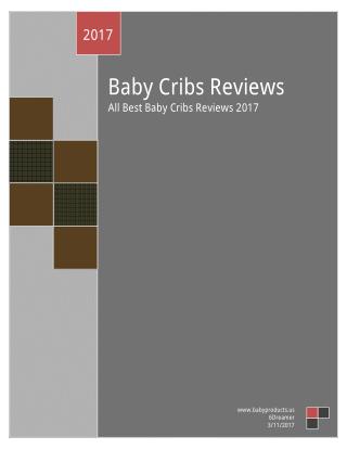 Top 10 Baby Cribs Reviews