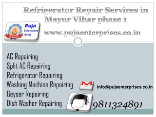 Refrigerator Repair Services in Mayur Vihar phase 1