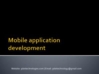 Android App Design & Development Company-Services in Pune | 3DOT Technologies