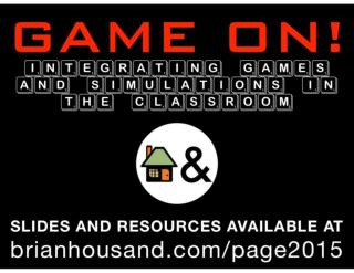 GAME ON! PAGE 2015