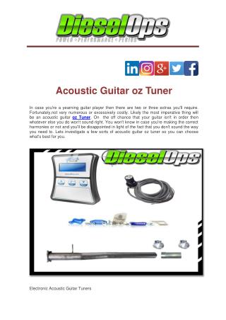 Acoustic Guitar oz Tuner