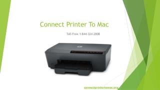 Connect Printer To Mac