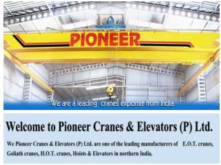 EOT Crane Manufacturers