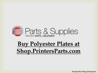Buy Heidelberg Spare Parts at Shop.PrintersParts.com