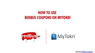 How to Use Redbus Coupons For Bus Discount