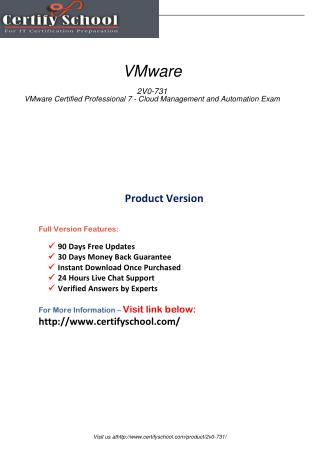 2V0-731 Preparation Guides