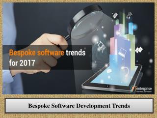 Bespoke Software Development Trends