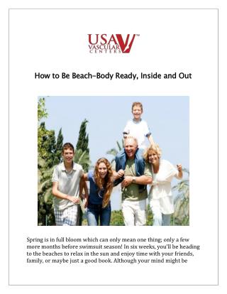 How to Be Beach-Body Ready, Inside and Out