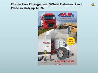 Bulletpro tyre changer