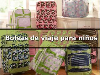 Bolsas de viaje para niños