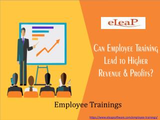 Can Employee Training Lead to Higher Revenue & Profits?