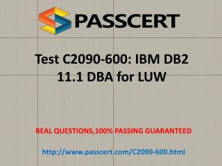 IBM C2090-600 exam questions and answers