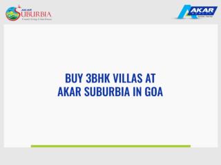 3BHK Villas in Goa