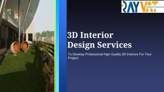 3D Interior Design Services