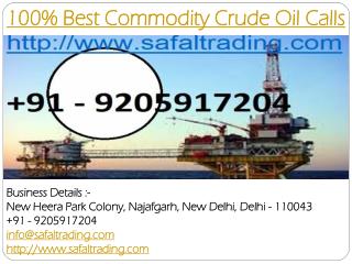 100% Best Commodity Crude Oil Calls