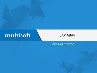 SAP ABAP Online Training