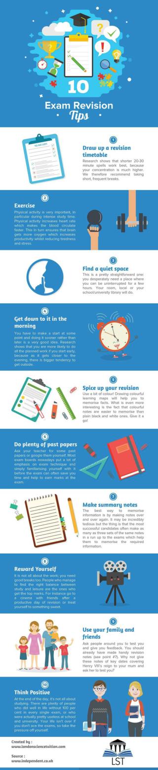 10 Exam Revision Tips