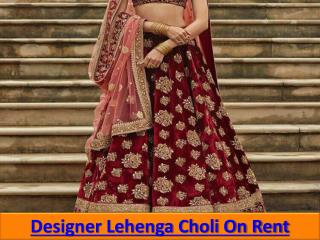Bridal Lehenga on rent in Uttam Nagar, Delhi for a day