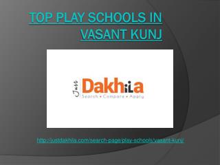 Top Play School in Vasant Kunj