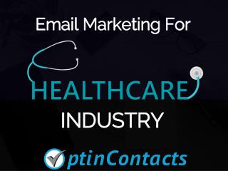 Email Marketing for Healthcare Industry