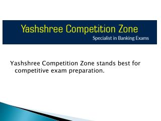Best Banking Classes in Nagpur | yczbankexams | Yashshree