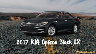 2017 KIA Optima Black LX