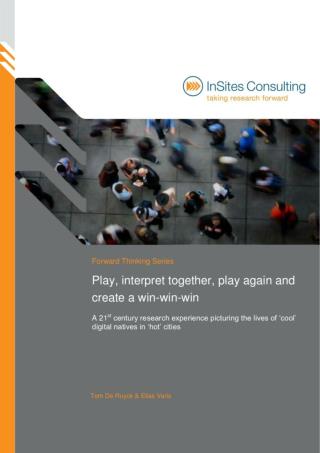 Play, interpret together, play again and create a win-win-win