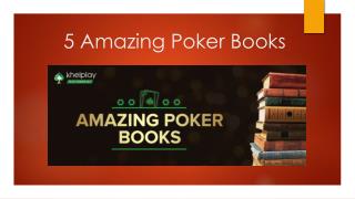 5 Amazing Poker Books