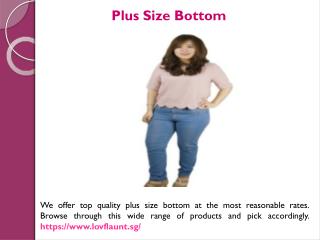 Plus Size Clothes Singapore