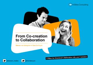 From Co-creation to Structural Collaboration