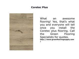 Coretec Plus Flooring