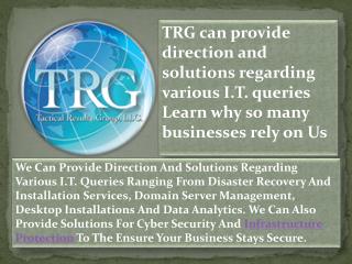 Best Information Technology Services in USA - TRG