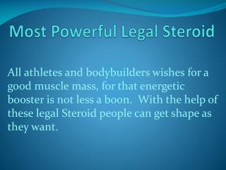 USA made powerful legal steroids are now online with multiple benefits