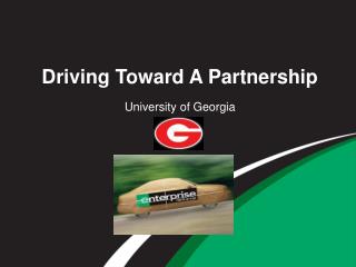 Driving Toward A Partnership
