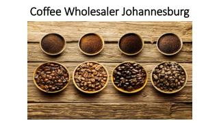 Coffee Wholesaler Johannesburg - Thecoffeebrew