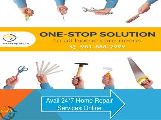 Avail Home Repair Services Online