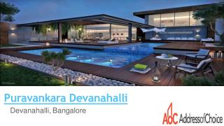 Puravankara Devanahalli New Project in Bangalore