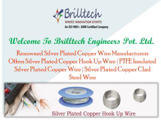 Silver Plated Copper Wire Manufacturers