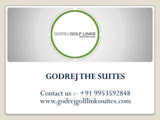 Godrej The Suites Residential Apartments Noida