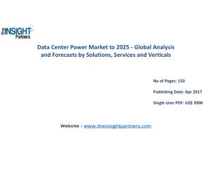Data Center Power Market Outlook 2025 |The Insight Partners