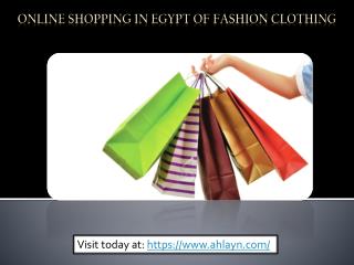Fashion Clothing | Online Shopping in Egypt