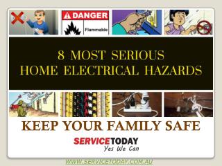Presentation About Common Electrical Hazards & Safety Tips