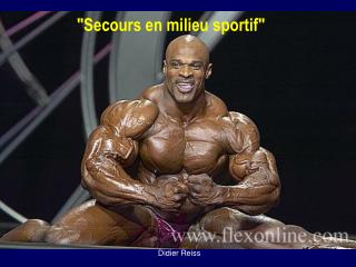 &quot;Secours en milieu sportif&quot;