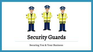 Security Guards Companies in Dubai
