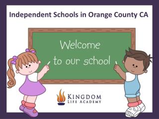 Independent Schools in Orange County CA