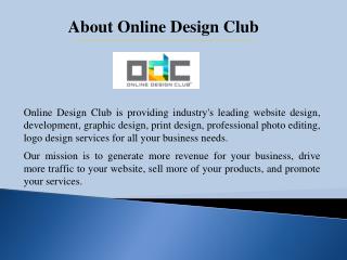 Custom Website Design and Development Services