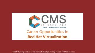 Career Opportunities In Red Hat Virtualization