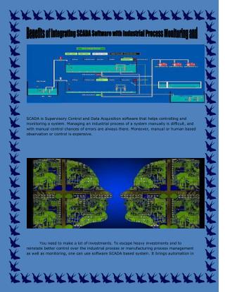 Benefits of Integrating SCADA Software with Industrial Process Monitoring and Controlling