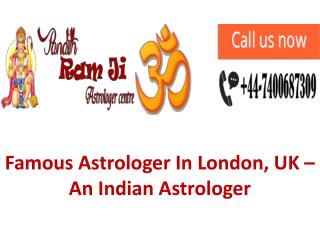 Famous Indian Vedic Astrologer In London, UK