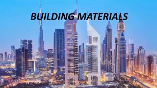 Building Materials